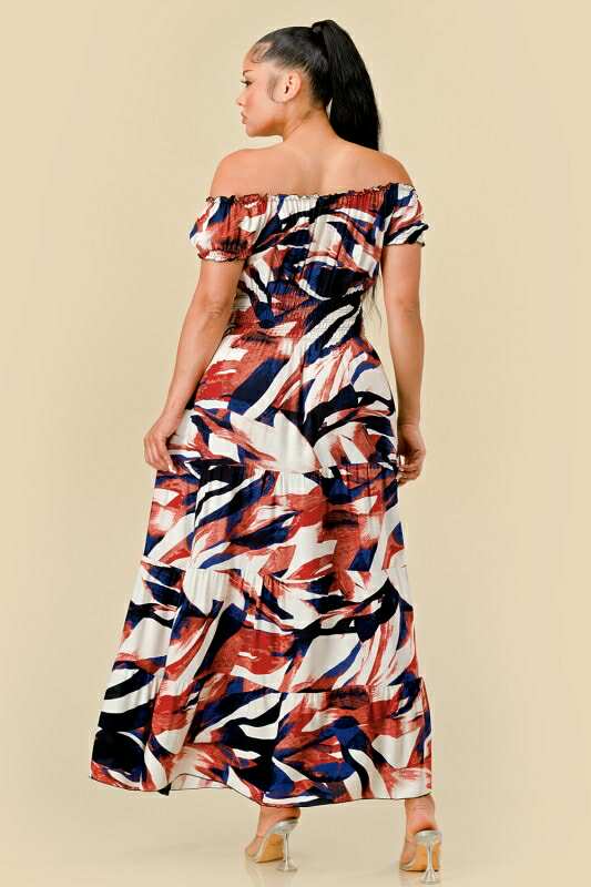 COLORFUL MAXI DRESS