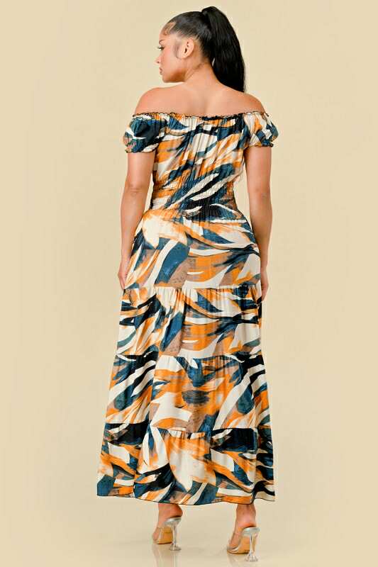 COLORFUL MAXI DRESS