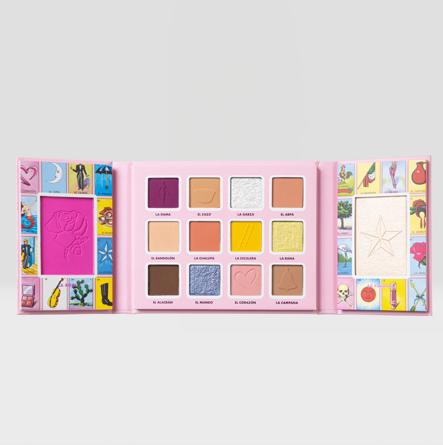 LA LOTERIA- PALETA DE SOMBRAS Y ROSTROS