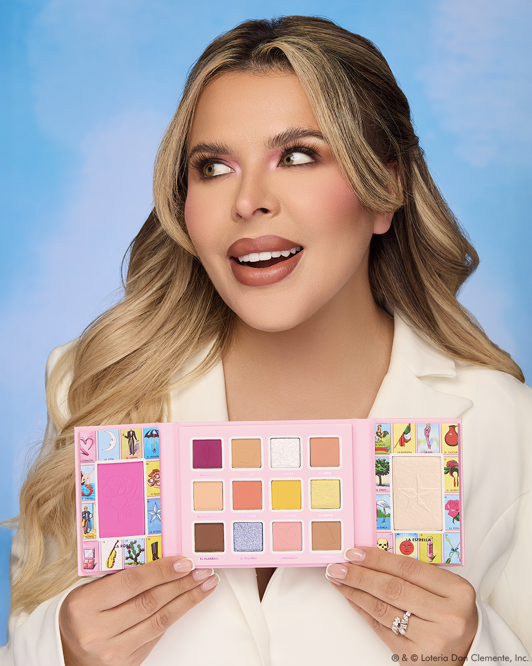 LA LOTERIA- PALETA DE SOMBRAS Y ROSTROS