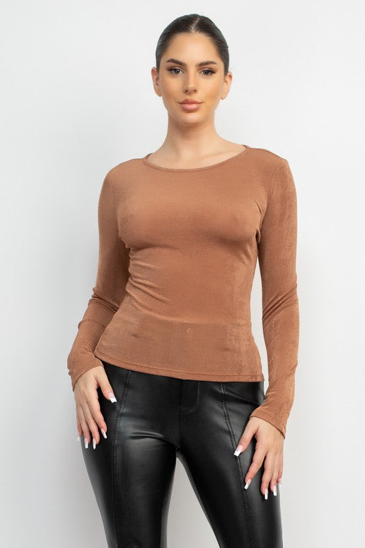 L/s slinky top