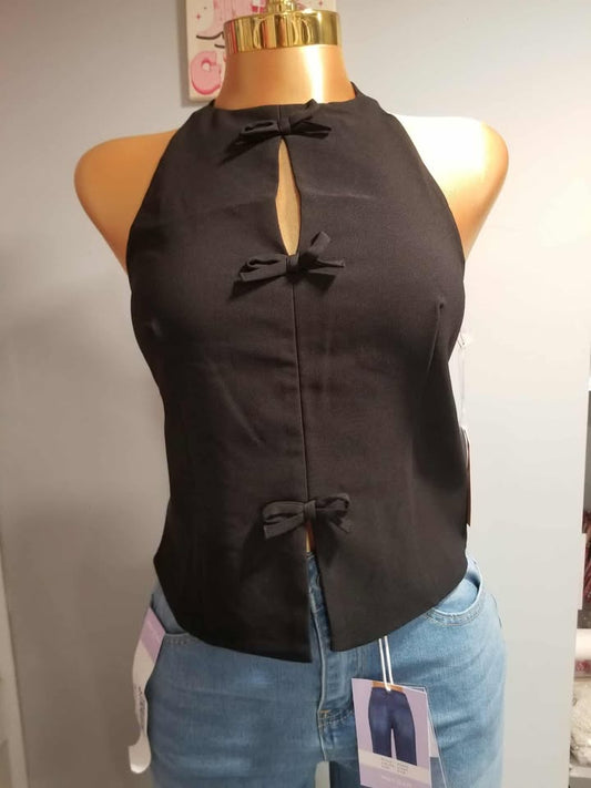 TATI TOP con cintas coquete