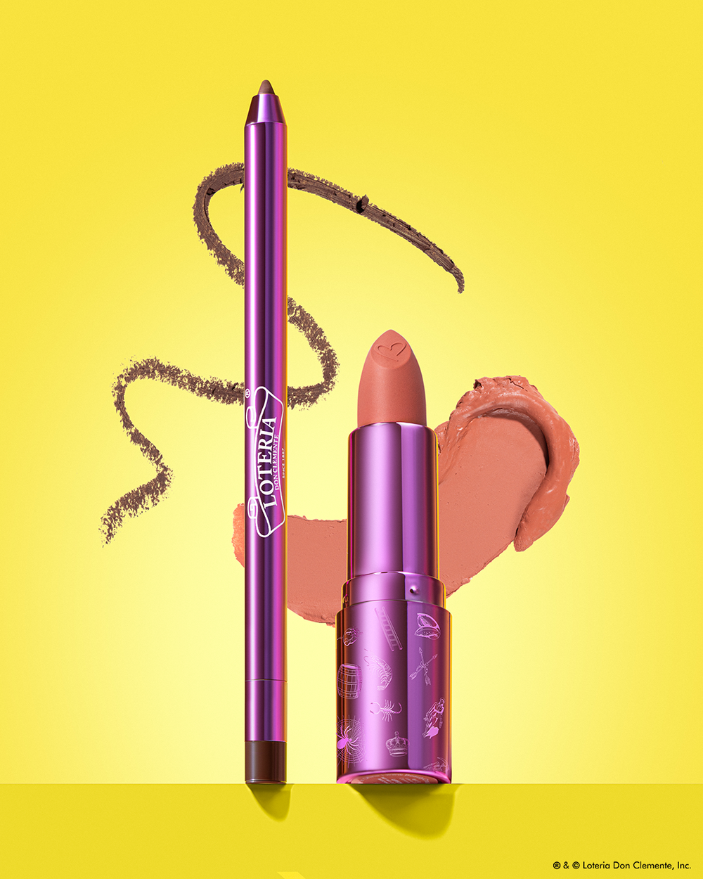 BEAUTY CREATIONS X LA LOTERIA- LIP DUO- 1PC- EDICIÓN LIMITADA