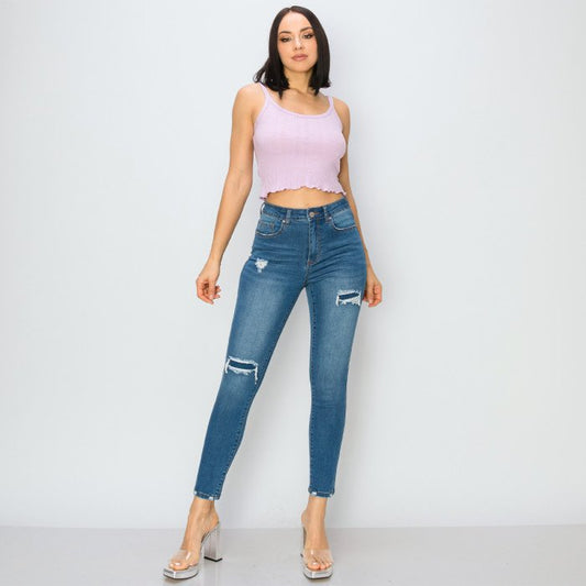 LAURA HIGH RISE SKINNY