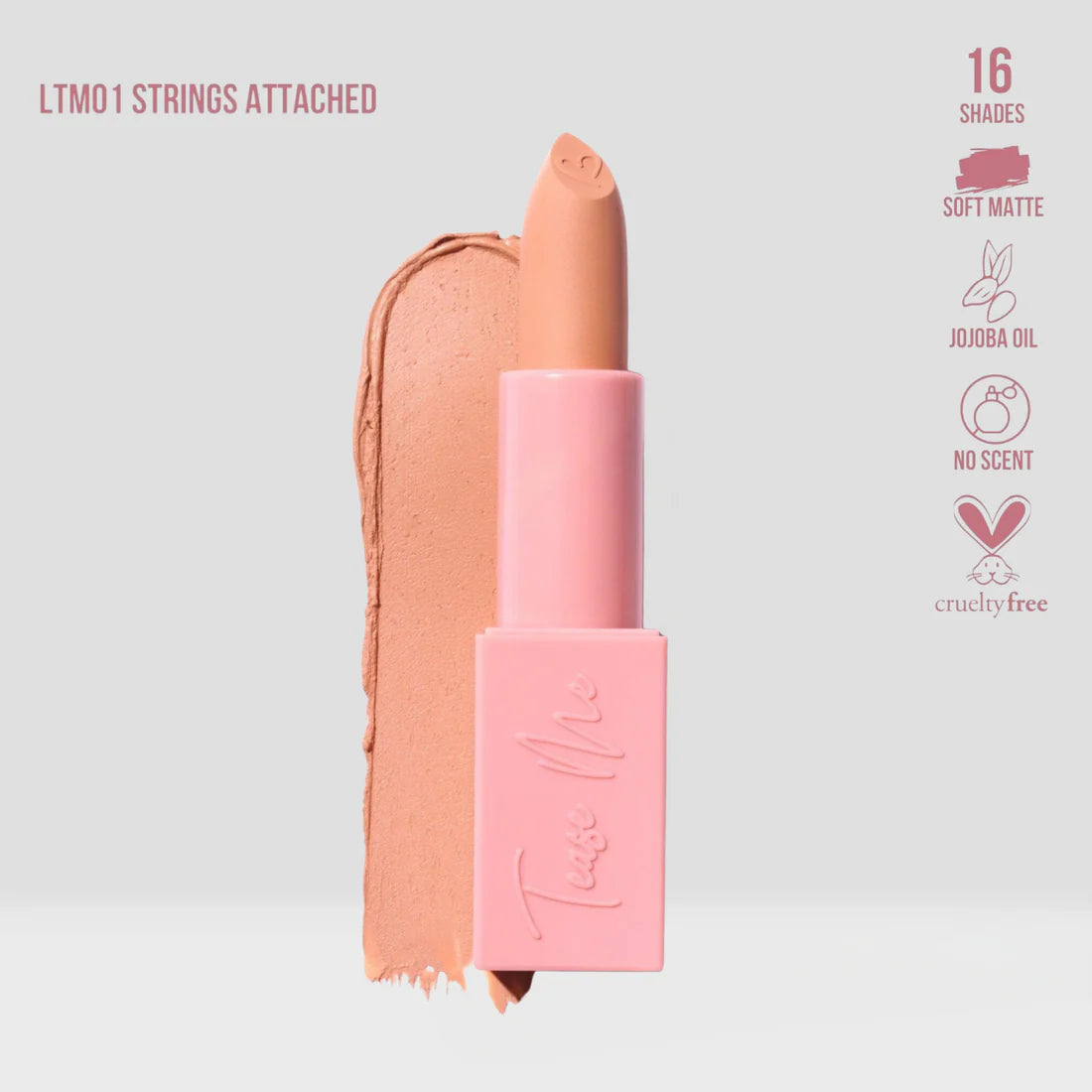 TEASE ME SOFT MATTE LIPSTICK