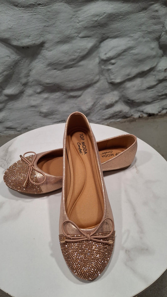 Flat con brillos